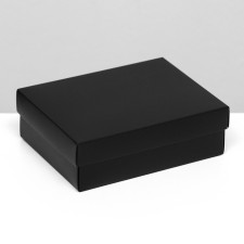 The box is folding, the lid is, black, 16.5 x 12.5 x 5.2 cm