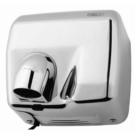 G-teq 8843 MC hand dryer, anti-vandal, 2300 watts, chrome metal