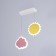 Suspension lamp "Dawn" LED 36W color 30x5x60cm
