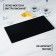 Bar rug of shade, 30 × 15 × 0.9 cm, rubber, black color