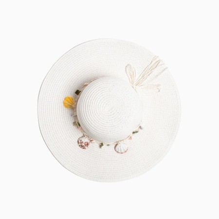Women's hat minku "Ocean", size 56-58, white color-3