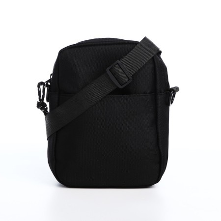 Youth bag with lightning, external pocket, black color-2