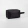 Cosmetic bag with lightning, black color