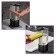 Touch-soap for liquid soap KitFort KT-6064-2, 2.5 W, 550 ml, black