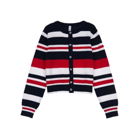 Cardigan knitted for girls, height 140 cm