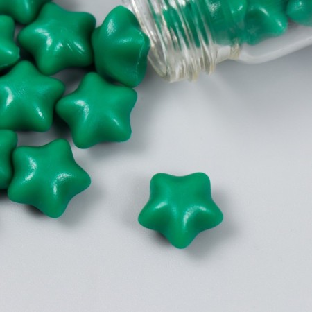 Surgut in granules in a jar of "stars" green matte 16 g 7x3x3 cm-2
