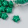 Surgut in granules in a jar of "stars" green matte 16 g 7x3x3 cm