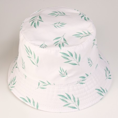 Panama Panama for the girl "Leaflets", white color, rr 48-50-2