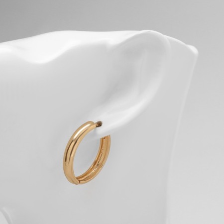 Earrings Metal "Bohemia" MiG, Color Gold-4