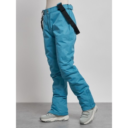 Semi -combinezone ski insulated female winter, size 44, blue color-9