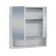 Santa Wardrobe mirror "Mira 60" Bright color