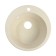 Curler for a kitchen made of Zein 30/Q2, D = 475 mm, round, overflow, beige color