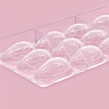 Chocolate Form Konfinetta "Chocolate Egg", 27.5 × 13.5 cm, 12 cells (3.6 × 5.7 × 1.5 cm)-4