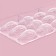 Chocolate Form Konfinetta "Chocolate Egg", 27.5 × 13.5 cm, 12 cells (3.6 × 5.7 × 1.5 cm)