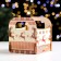 Kashpo wooden "Deer New Year, congratulations!", 10 × 10.5 × 11 cm