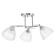 Chandelier "Nora" 3x60W E27 chrome 52x52x26cm