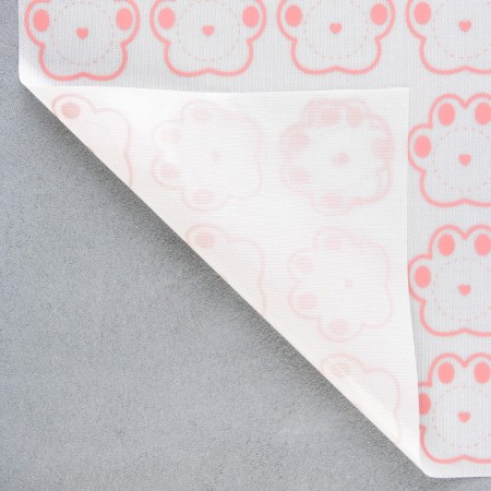 Silicone reinforced rug for baking "Paws", 27.5 x 27.5 cm-2