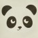 Bath hat with children's thermal panda "Panda"