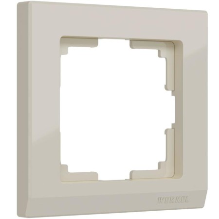 Frame for 1 post WL04-FRAME-01-IVORY, ivory color-1