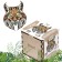 Wooden puzzle Ewa, lynx, 25 × 20 cm, puzzle