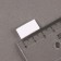 Velcro adhesive base "rectangle", set of 30 pcs., Size 1 pcs: 1 × 1.6 cm