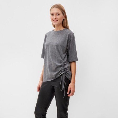 Women's T-shirt with Kulika Minaku Regular Fit: Gray, rr 52-2