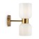 Wall lamp 60W, 2HE27, 29x15 cm, brass
