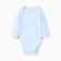 Body baby with long sleeve, blue color, height 68