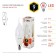 LED LED era Standard "Candle in the Wind", 9 W, E14, 720 lm, 2700k, glow warm white