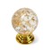 Handle button Cappio PK106, D = 25 mm, plastic, color gold