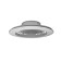 Mantra Alisio, LED, 5900lm, 2700-5000K, 195 mm, silver color, silver silver