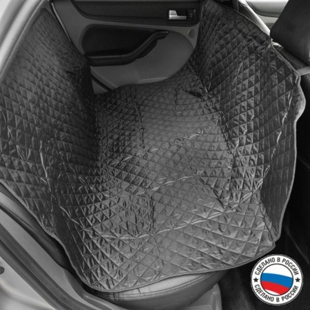 Gamak cape for transporting animals and goods Cartage, Oxford, Black, 110 x 130 cm-1