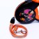 Roulette "Piggon" with a rubberized handle, 8 m, up to 50 kg, cable, black-orange
