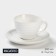 Tea steam porcelain Magistro Urban, 2 objects: a cup 200 ml, a saucer d = 14.2 cm, white color in specking