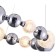 Suspension "Amita", size 62x150 cm, 3x6W,+3x4W, LED, 4000K