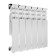 Aluminum radiator Aquaprom a52, 350 x 80 mm, 6 sections
