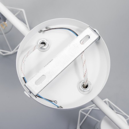 Louisiana lamp 2x60W E14 white/chrome-9
