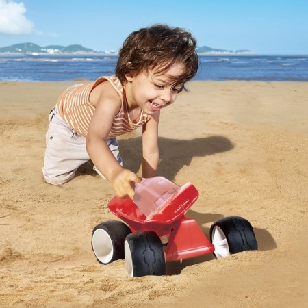 Sand-toy machine "Baggie in the dunes", red-1