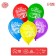 Air ball "Happy Birthday!", Call, 12 ", set of 50 pcs.