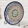 Largan Rishtan ceramics "Patterns", 25 cm, blue