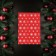 Courier bag with an adhesive valve, "snowflakes", 25 x 35 cm, set 40 pcs