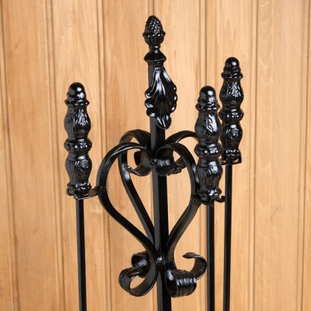 Fireplace set "Count" 20x20x92 cm-2
