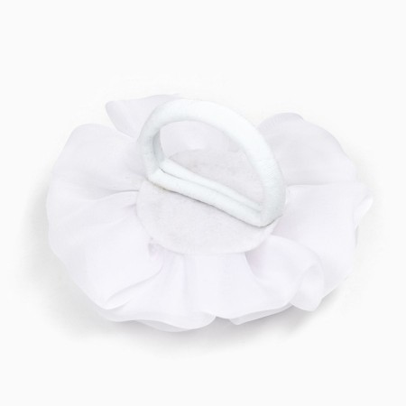 Outlet. Bant for hair on elastic band, white, 13 cm, Minnie Mouse-3