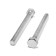Bolt "LOM", with a hexagonal head, galvanized, Din933, M8x90 mm, 1 kg