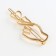 Hair hairpin "Clever", 6 x 2 cm