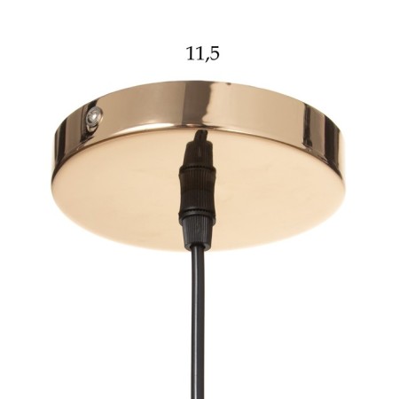 Lamp Bayerlux "Jarine" E27 gold 15x15x47-147 cm-6