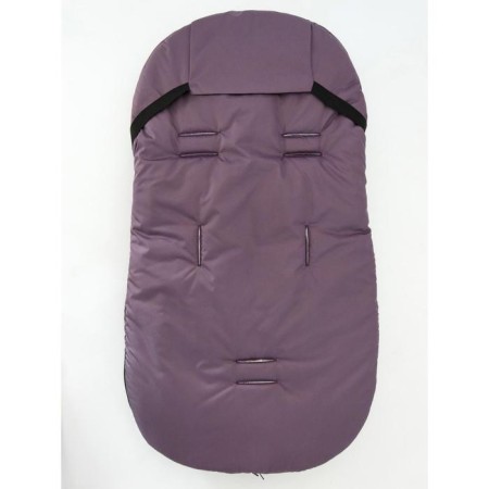 Winter fur envelope Snowy Baby, size 85 cm, purple color-3