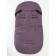 Winter fur envelope Snowy Baby, size 85 cm, purple color