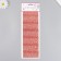 Semi -busines self -adhesive d 6 mm, red