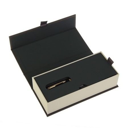 Ballpoint pen Parker Sonnet Core Laqblack GT M, Black Glossy Corps/ Gold, Black Ink (1931497)-2